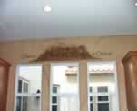 Monochrome Painting, One Color French Family Winery Mural